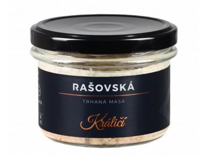 Trhané králičí maso (Rillettes) 160 g