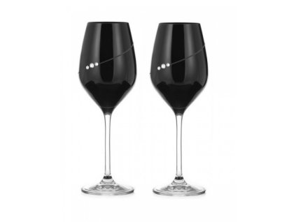 Sklenice Silhouette Black - sada 2 ks