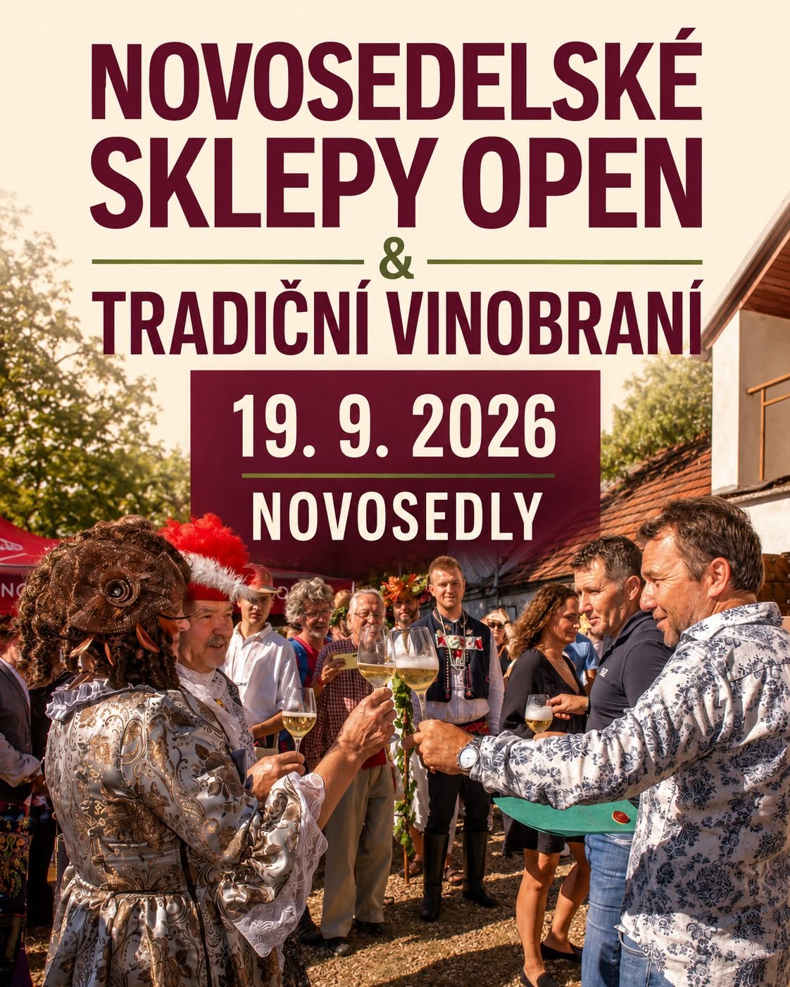 Pozvánka na podzimní Novosedelské sklepy