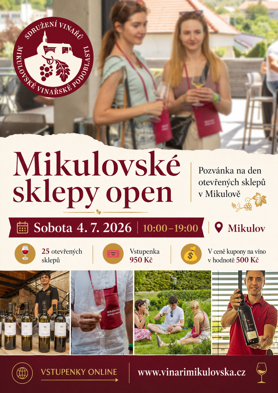 Pozvánka na Mikulovské sklepy open