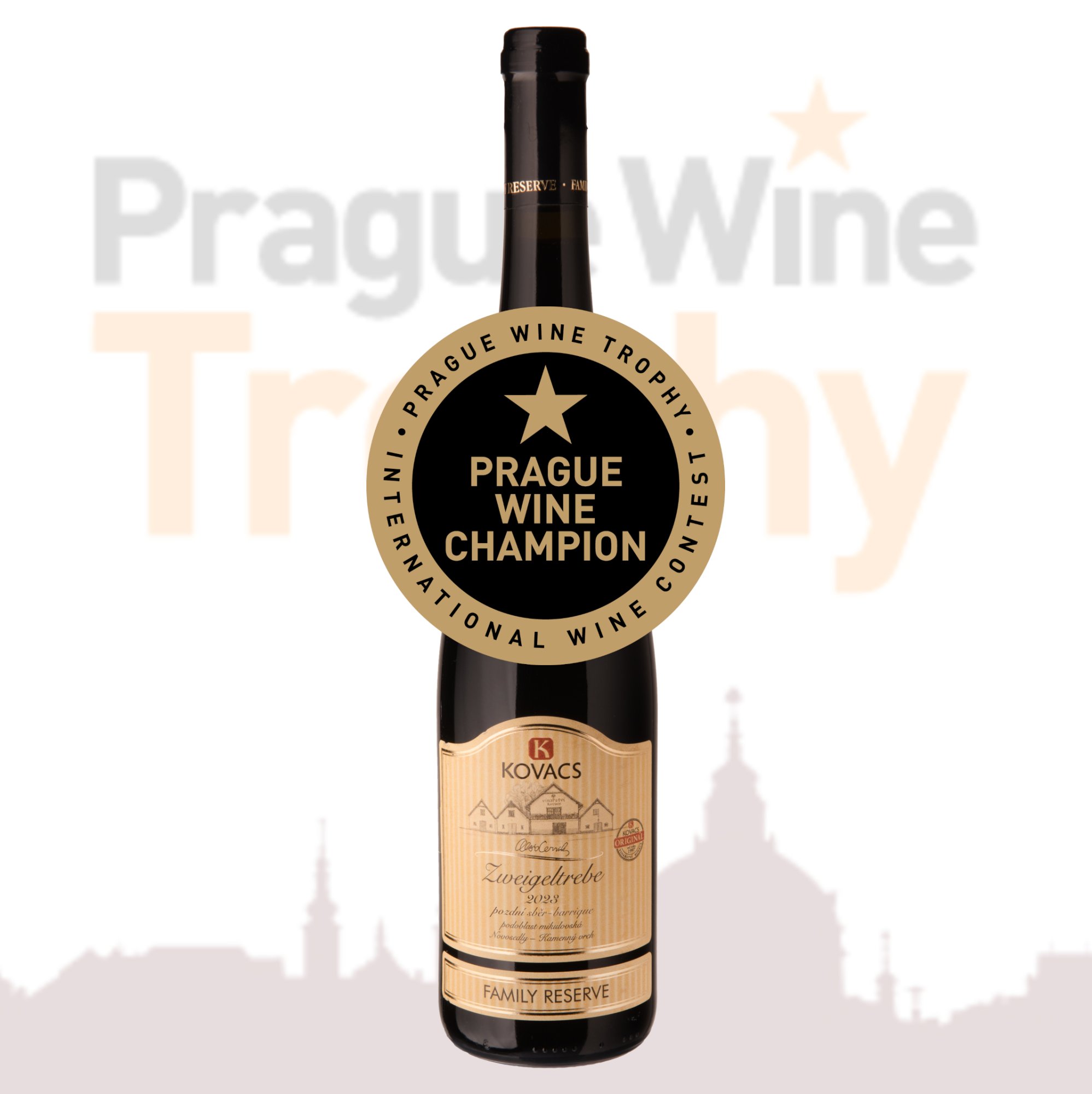 Zweigetrebe z Vinařství Kovacs uspělo v Praze!