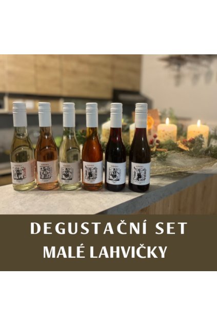 Vinařská bonboniéra (6× 250 ml) + online degustace s vinařem