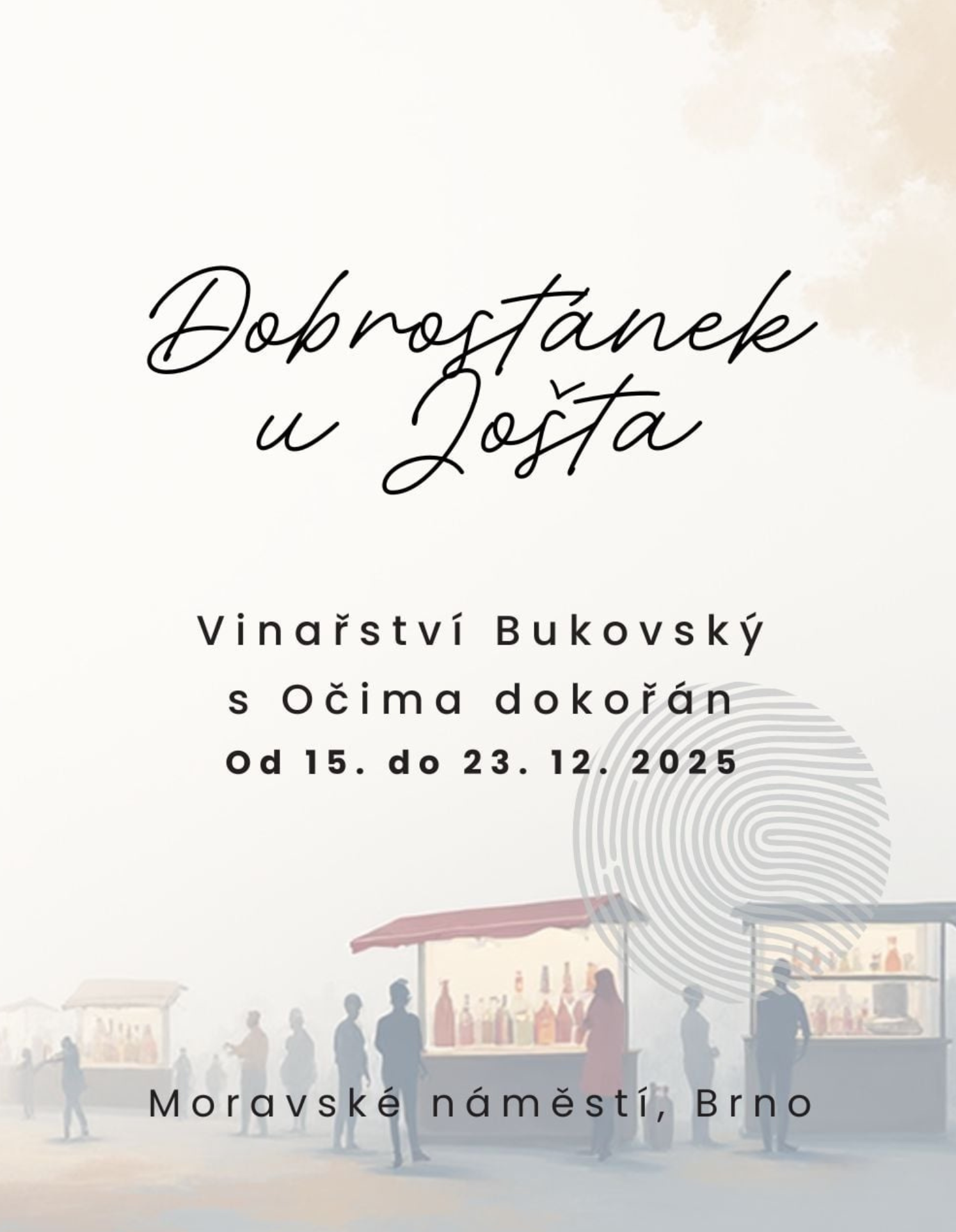 15. - 23. 12. Dobrostánek u Jošta v rámci Brněnských Vánoc 2025