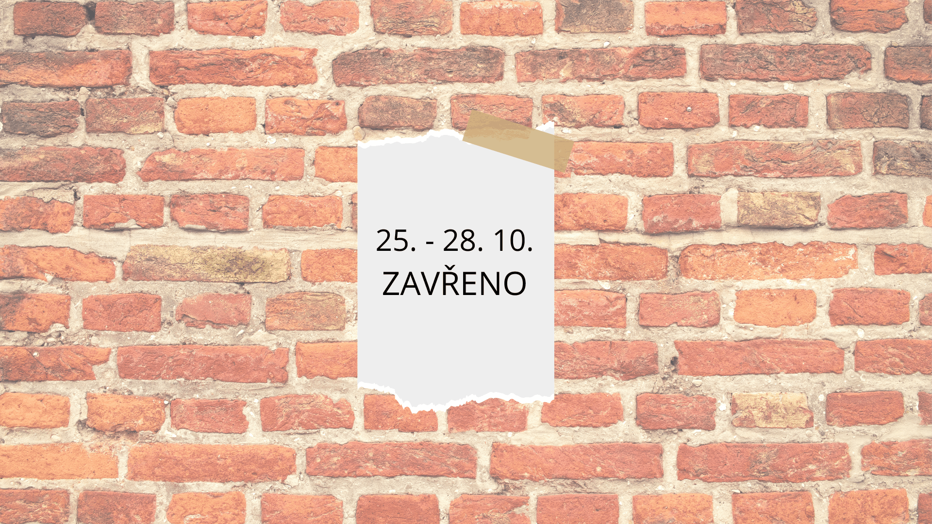 25. - 28. 10. 2025 ZAVŘENO v brněnské vinotéce