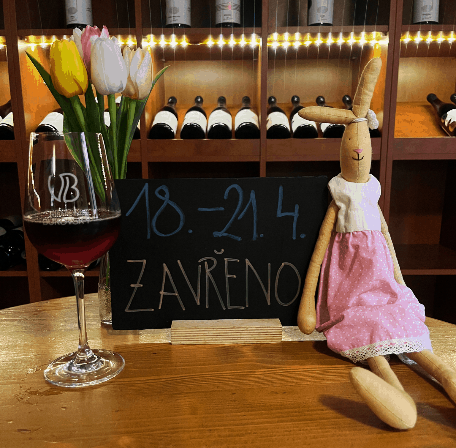 18. - 21. 4. 2025 ZAVŘENO v brněnské vinotéce