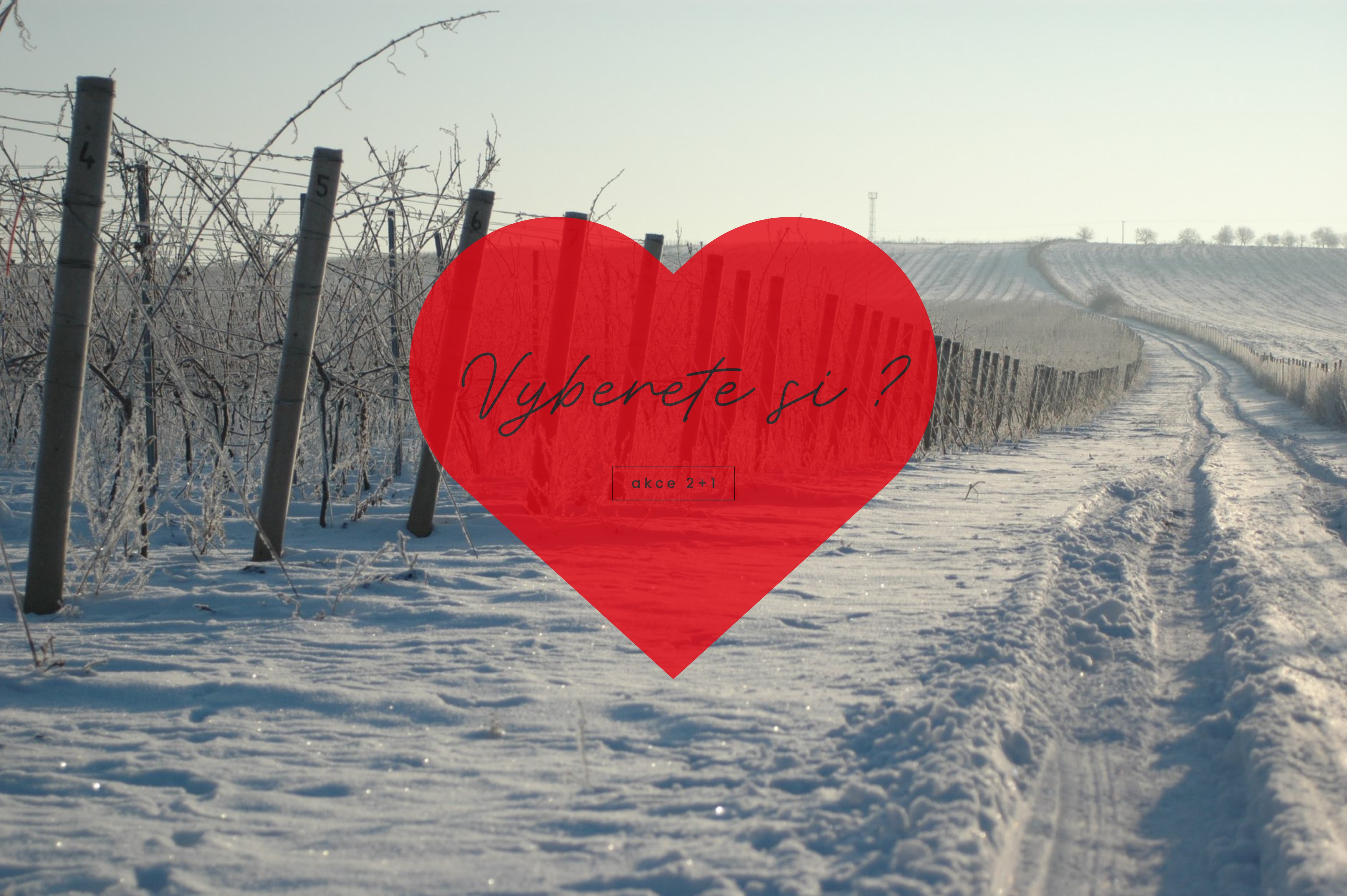 Valentýnská vína 2+1