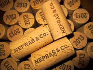 První lahvování - bílá vína ročníku 2013