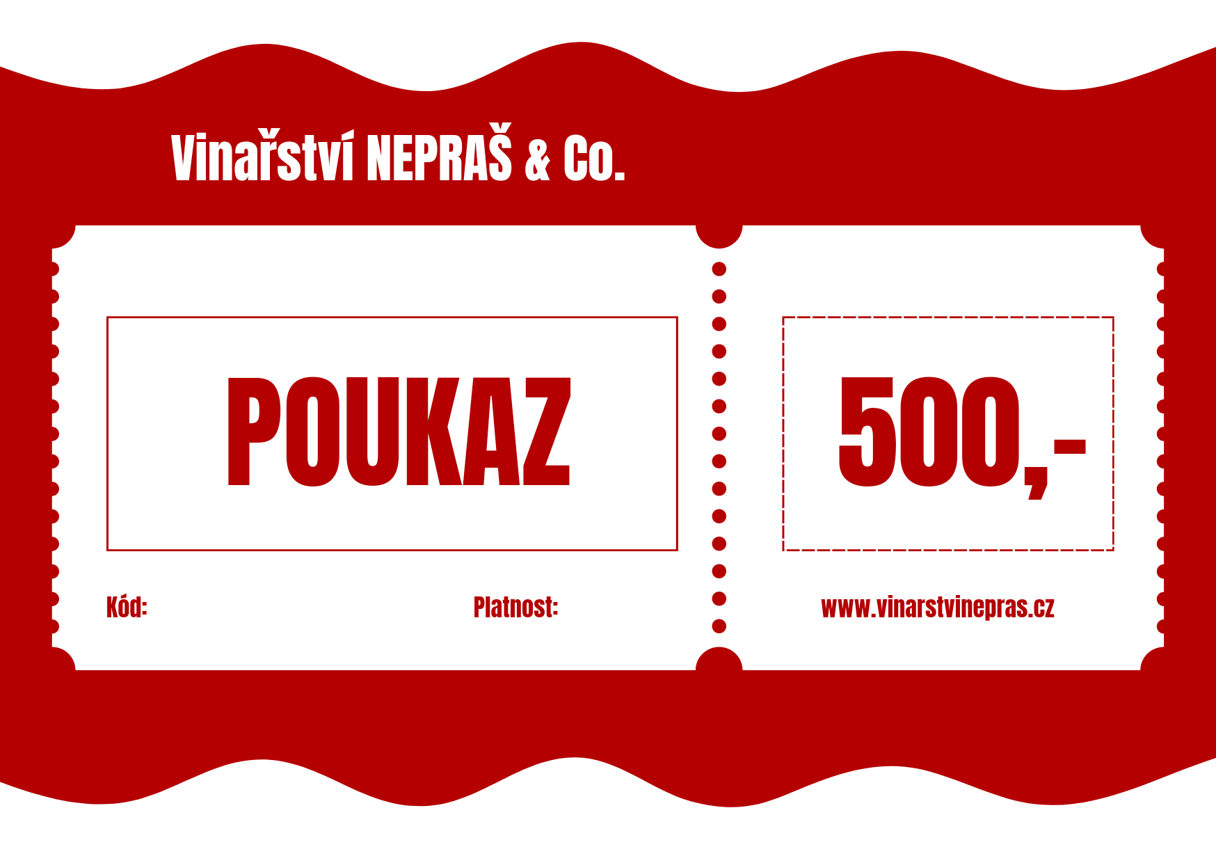 Vinné předplatné a dárkové poukazy