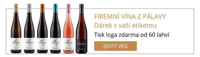 Firemní vína z Pálavy – dárek s vaší etiketou
