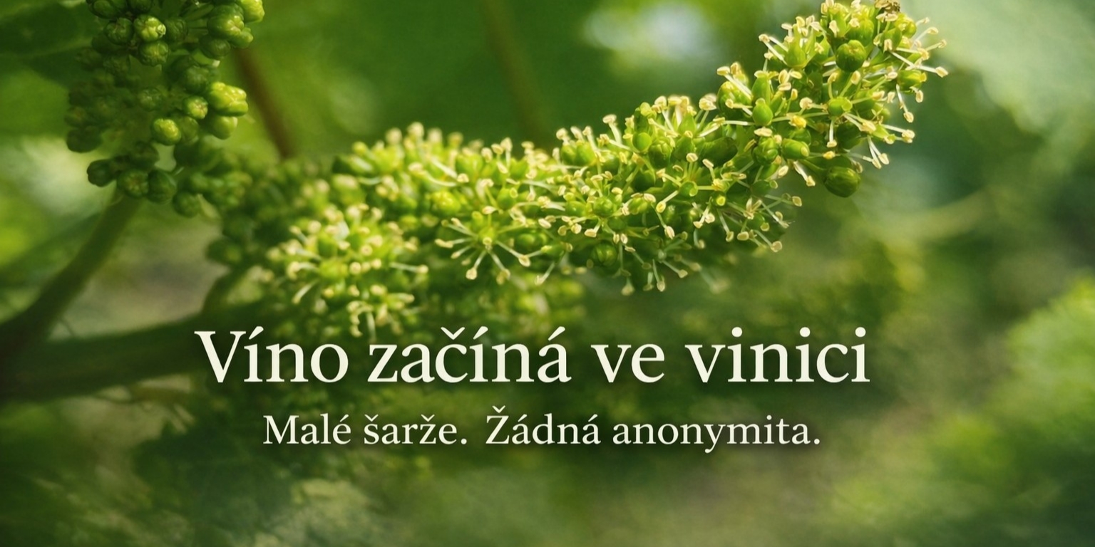 Víno začíná ve vinici