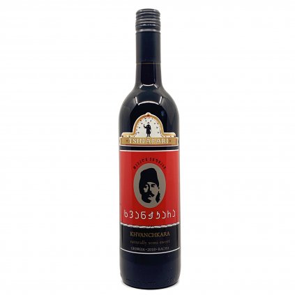 Khvanchkara Tsinapari polosladké červené víno