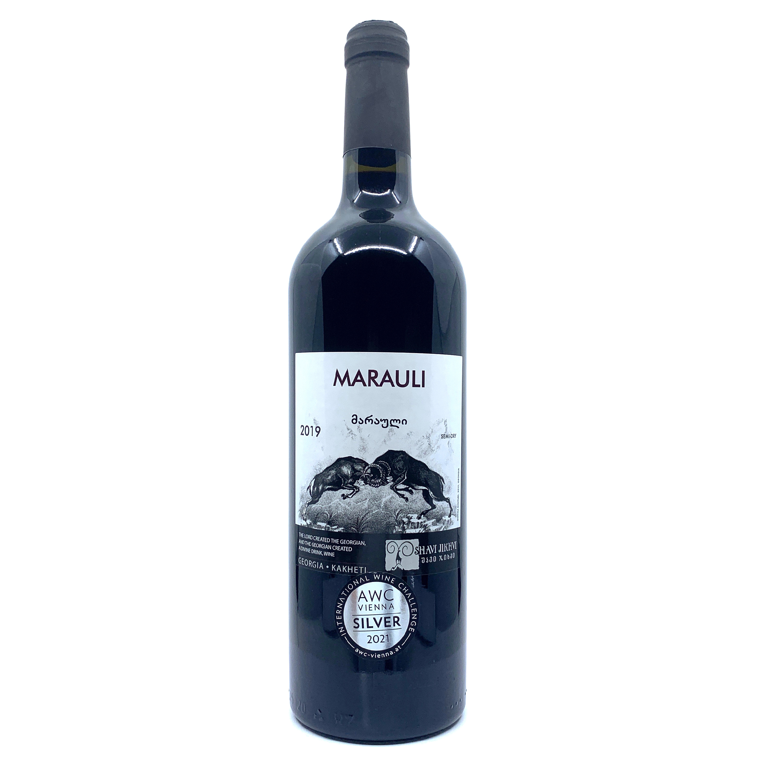 Shavi Jikhvi Marauli polosuché červené gruzínské víno 2016 0,75L