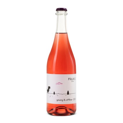 vína z šatova muškát FRLAUS wine young&offline pink 24