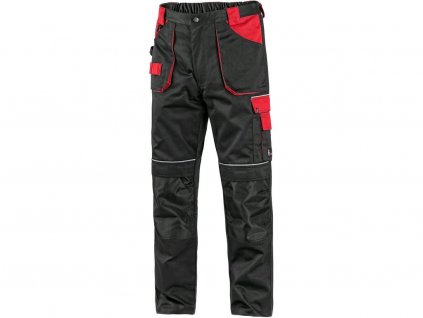 kalhoty CXS ORION TEODOR, pracovní, černo červené