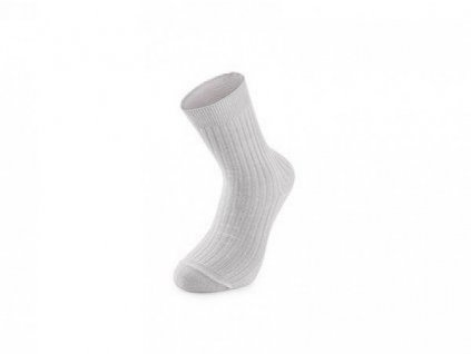 ponožky BRIGADE, pracovní, bílé