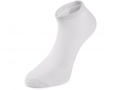 ponožky NEVIS, nízké, bílé