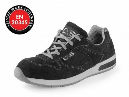 obuv polob. CXS SAFETY STEEL JOGGER S1, černá, pracovní