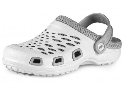 obuv nazouvák CXS TREND, pánský, bílo šedý