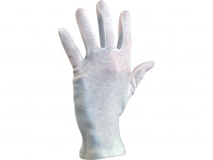 rukavice CXS FAWA, textilní, bílé
