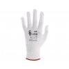 rukavice CXS SAWA, textilní, bílé1