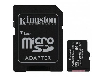 microSD Kingston 64GB CANVAS