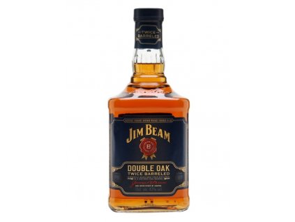 Jim Beam Double Oak 43% 0.7l (holá láhev)
