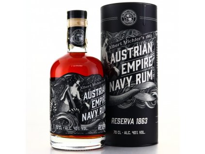 austrian empire navy rum reserva 1863