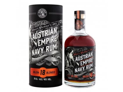 austrian empire navy rum Solera 18YO
