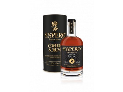 Ron Espero Coffe & Rum 40% 0,7l (tuba)