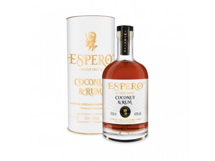 Ron Espero Coconut & Rum Dark 40% 0,7l (tuba)
