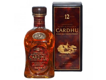 Cardhu 12YO 40% 0.7l (karton)
