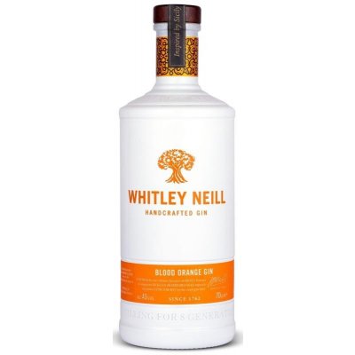 GIN WHITLEY NEILL blood orange 43% 0,7l (holá láhev)