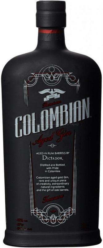 Dictador Colombian Aged Gin Treasure Black 43% 0,7l