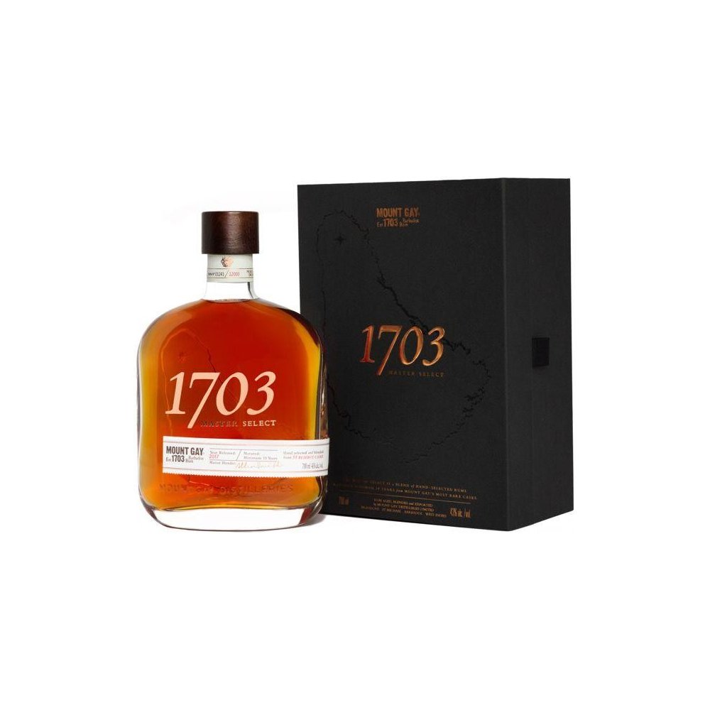 MOUNT GAY 1703 Master Select 0,7 l (holá láhev)