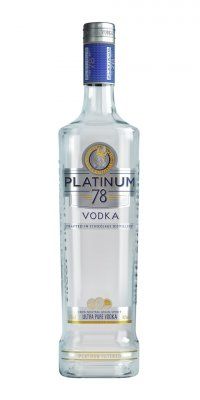 Vodka Platinum 78 40% 0.7l (holá láhev)
