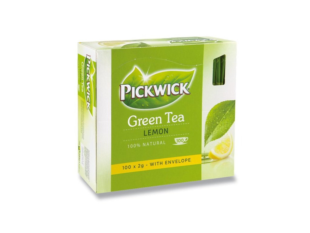 Pickwick Green Tea Lemon 100x2g