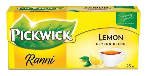 Pickwick Ranní s citronem 25x1.75g