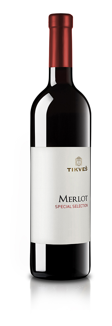 Tikveš Winery Merlot Special Selection 0.75l Ročník: 2017, Akční balení: Bez akce