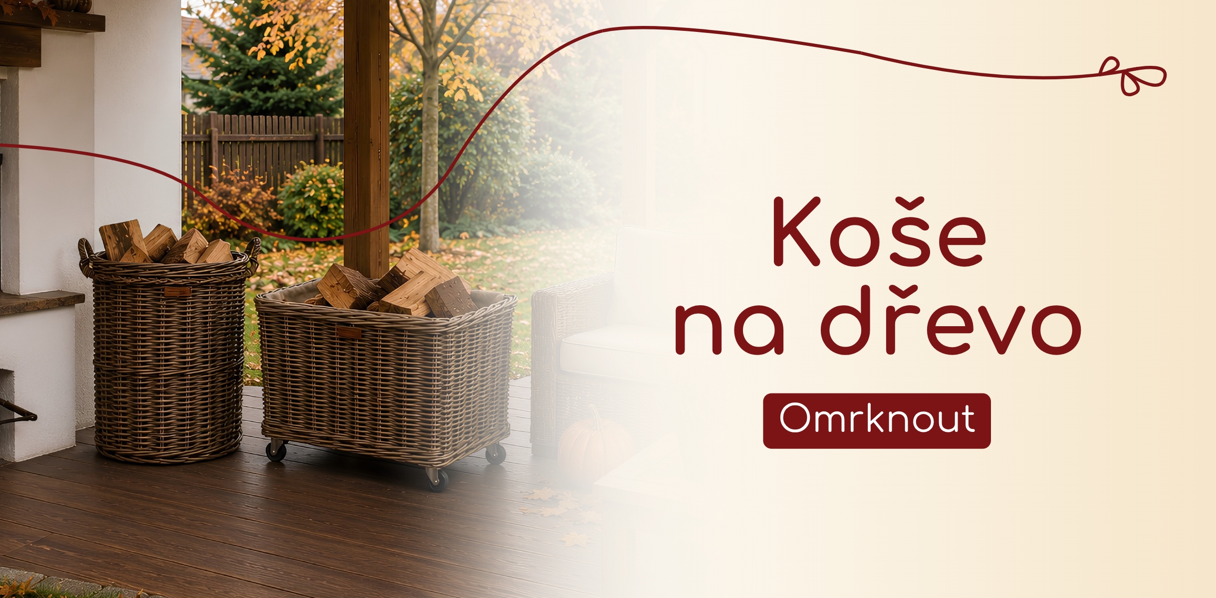Koše na dřevo