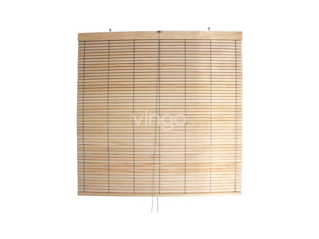 Dřevěná roleta na terasu – přírodní (Šířka x délka 150x200)