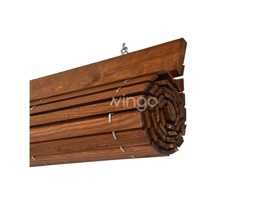 Dřevěná roleta na pergolu - třešeň - Vingo