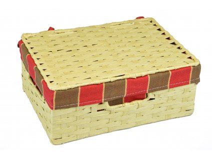 Sada 3 úložných boxů s víkem  (rozměry boxu Sada  3x30x21|11x26x18|9x22x15)