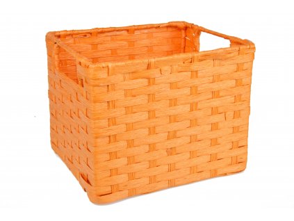 Sada 3 úložných boxů oranžových (rozměry boxu Sada  21x25x27|20x22x24|17x19x21)