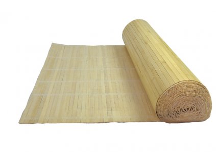 Přírodní bambusová rohož za postel - metráž
