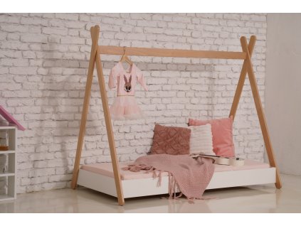 Dětská postel TEEPEE včetně matrace a roštu
