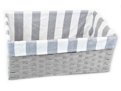 Úložný box šedý (rozměry (cm) 30x20, v. 12)