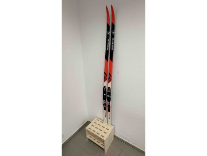 dreveny stojan na 8 paru bezek