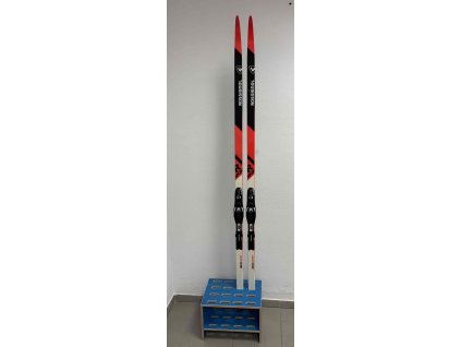 Vingo dreveny modry stojan na bezky