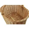 Proutěný koš na dřevo (rozměry (cm) 48x34, v. 37)