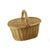 Proutěný koš na dřevo (rozměry (cm) 48x34, v. 37)